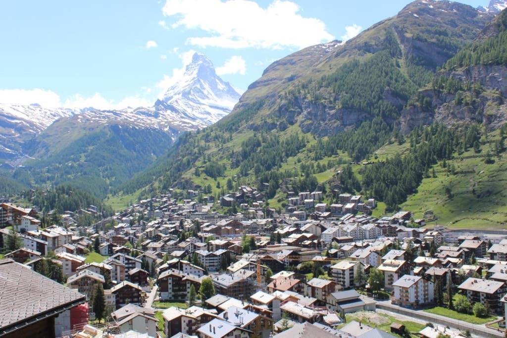 Matterhorn 2.5 Zimmerwohnung Zermatt Exterior foto