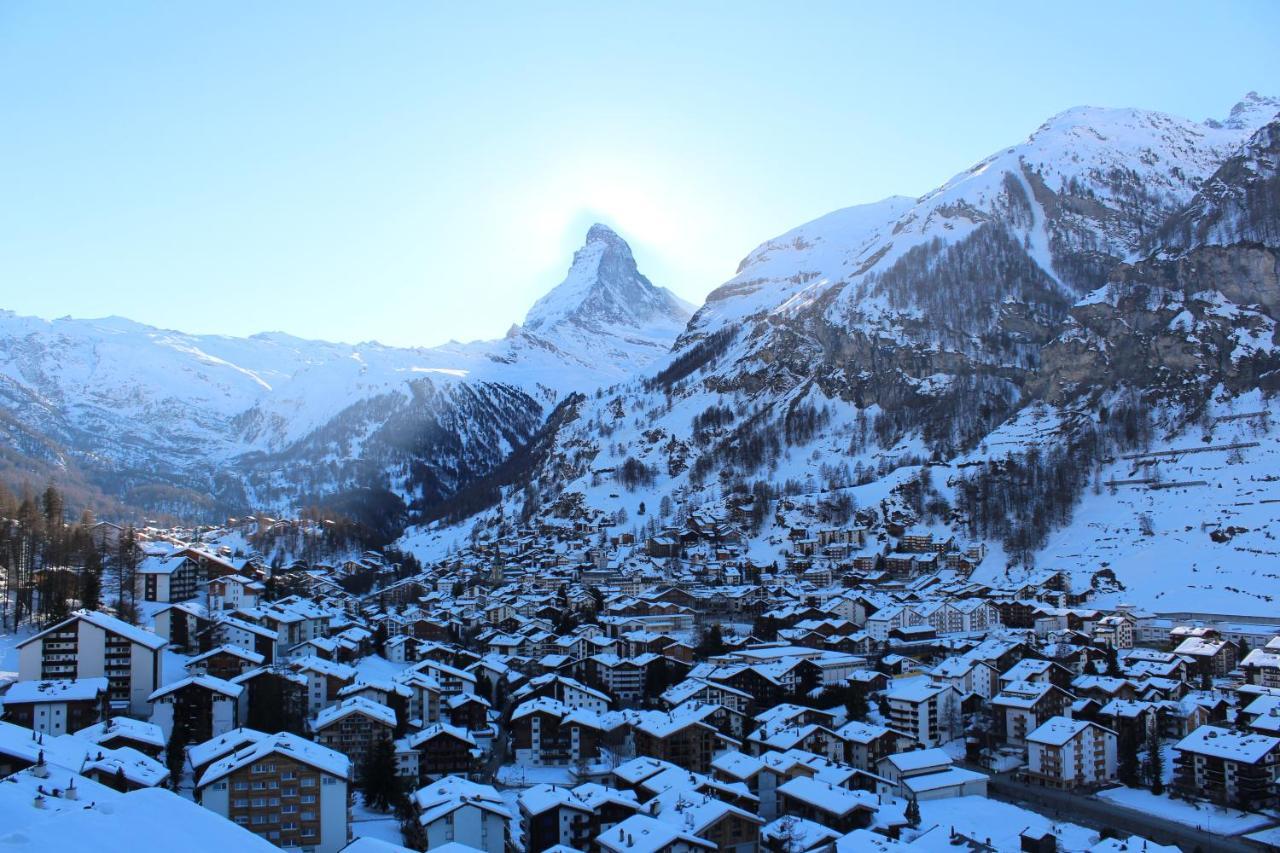 Matterhorn 2.5 Zimmerwohnung Zermatt Exterior foto