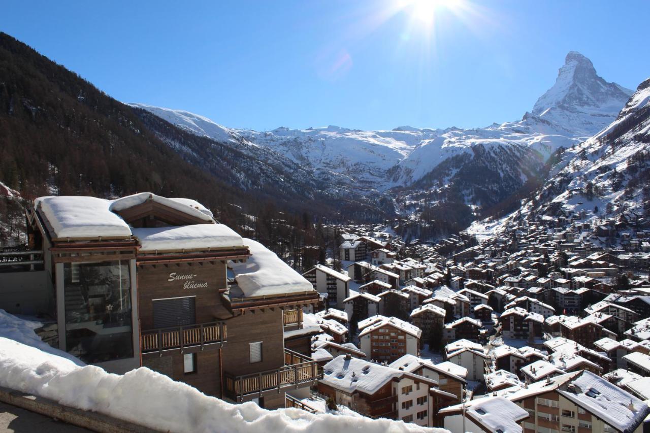 Matterhorn 2.5 Zimmerwohnung Zermatt Exterior foto